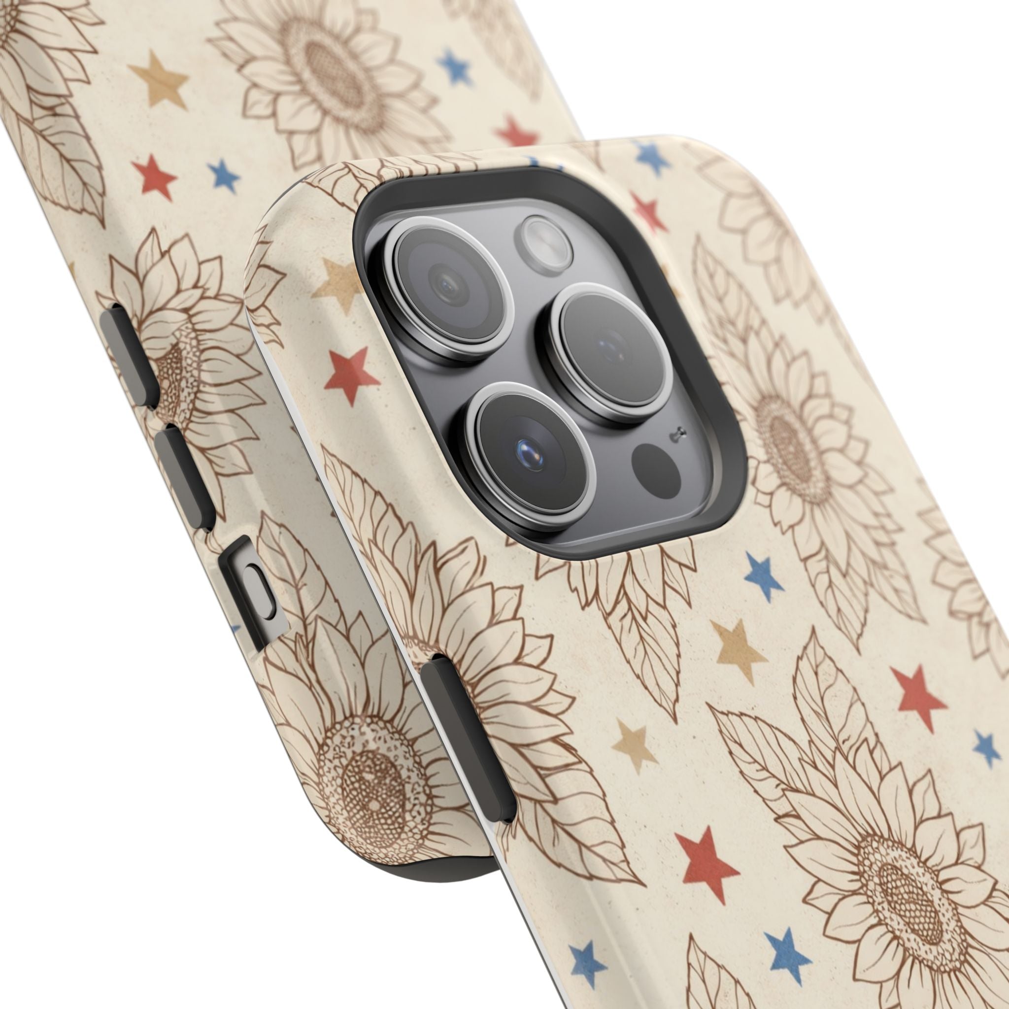 Sunflower Stars Magnetic Impact-Resistant Phone Case