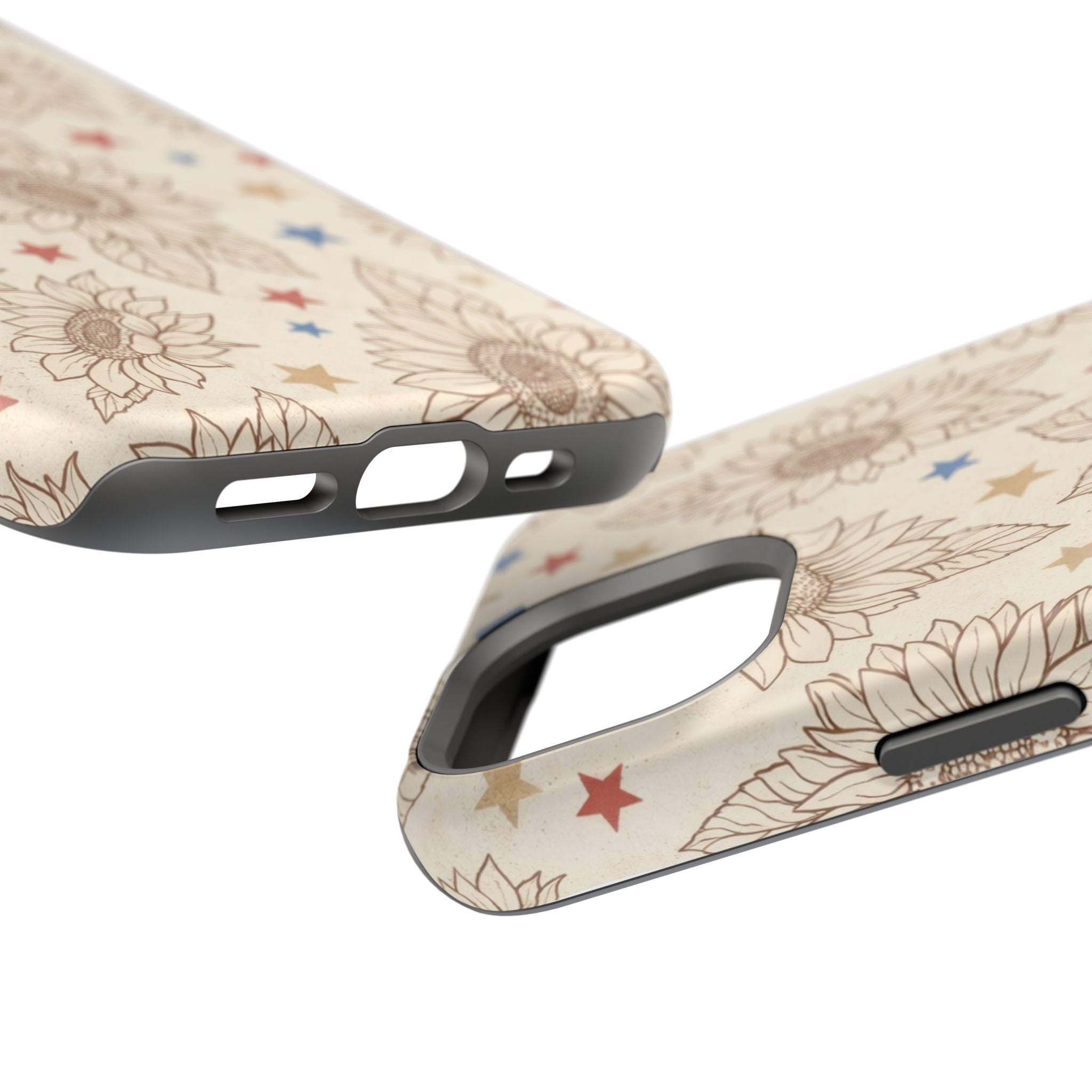 Sunflower Stars Magnetic Impact-Resistant Phone Case