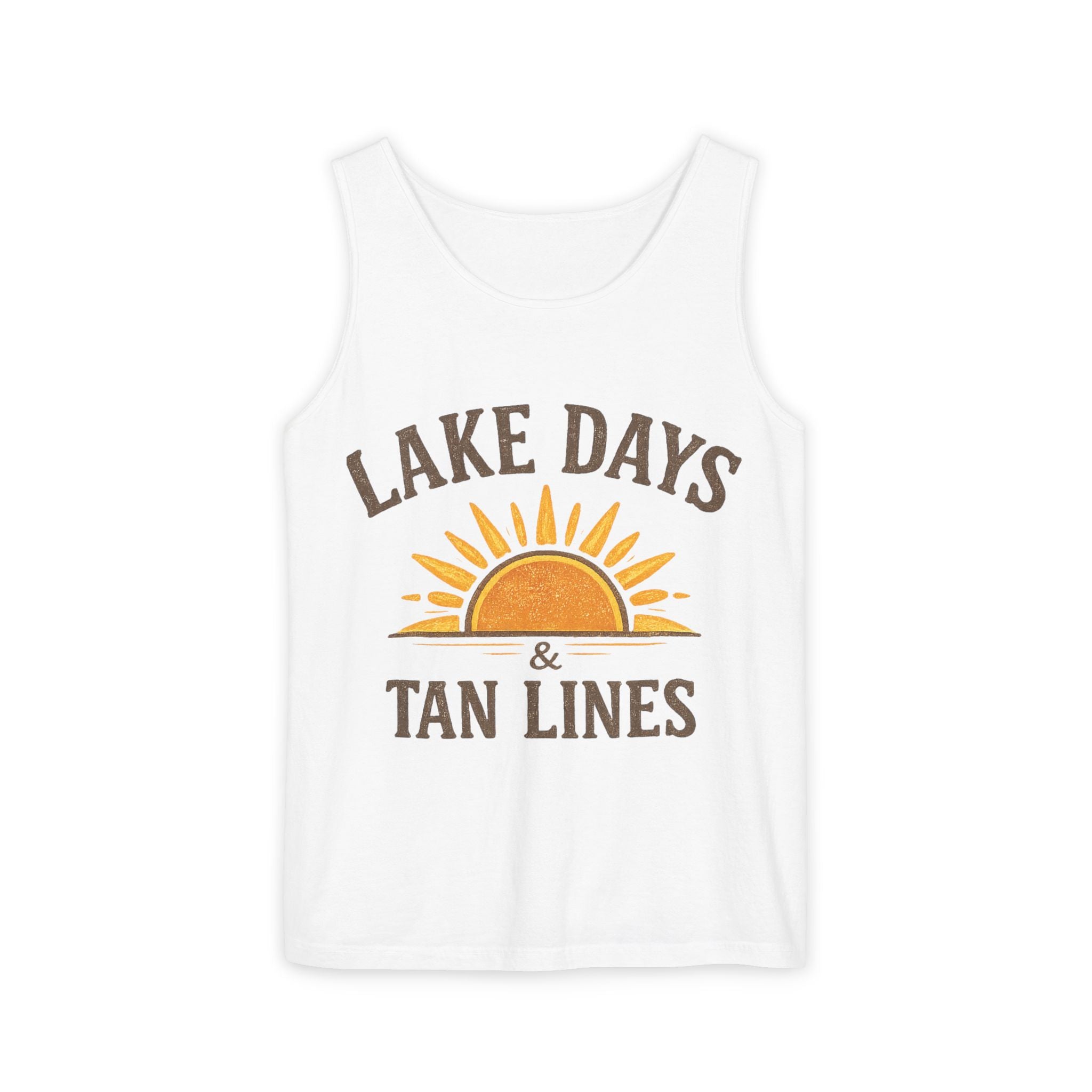 Lake Days & Tan Lines Tank Top