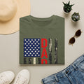 Dad American Flag T-Shirt — Patriotic Vintage Dad Tee for Father’s Day