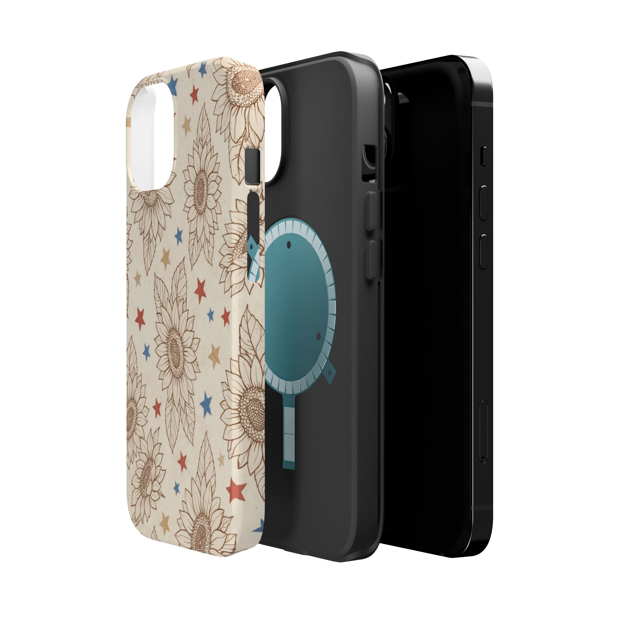 Sunflower Stars Magnetic Impact-Resistant Phone Case
